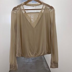 Vanessa Bruno beige blouse